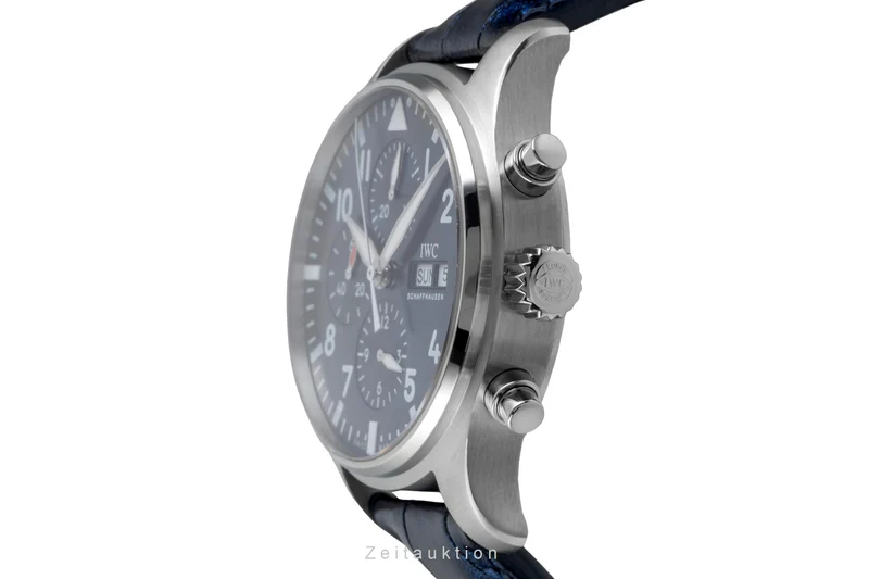 IWC Fliegerchronograph chronograph steel automatic men's watch IW377714 [2604776]