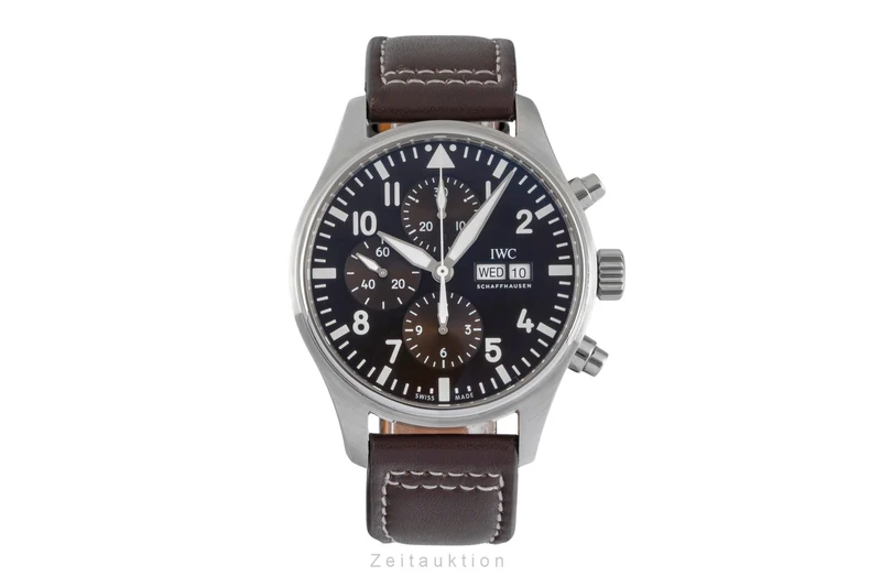 IWC Fliegerchronograph chronograph steel automatic men's watch IW377713 [2605002]