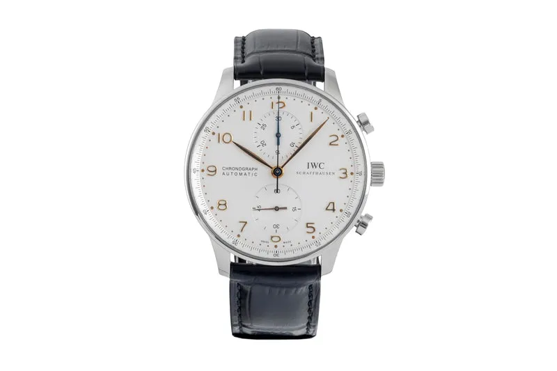 IWC Portugieser chronograph steel automatic men's watch IW371445 [2605007]