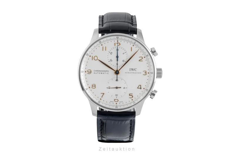 IWC Portugieser chronograph steel automatic men's watch IW371445 [2605007]