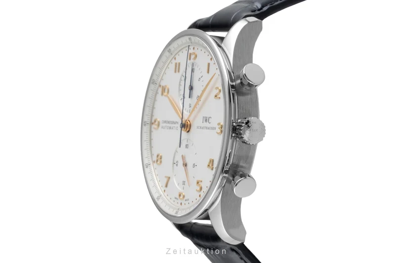 IWC Portugieser chronograph steel automatic men's watch IW371445 [2605007]