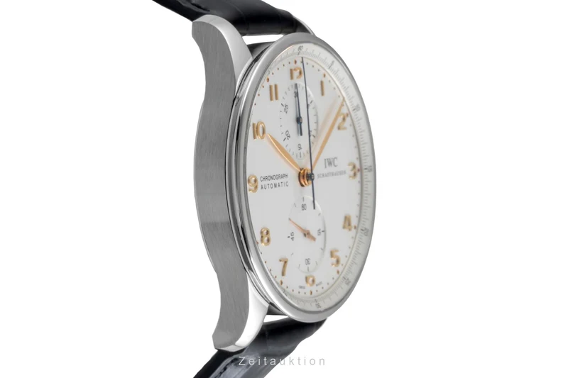 IWC Portugieser chronograph steel automatic men's watch IW371445 [2605007]