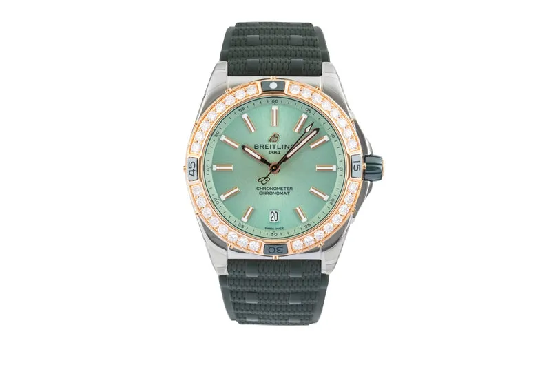 Breitling Chronomat steel / gold automatic women's watch U17356531L1S1 LP: 13250EUR [2603670]