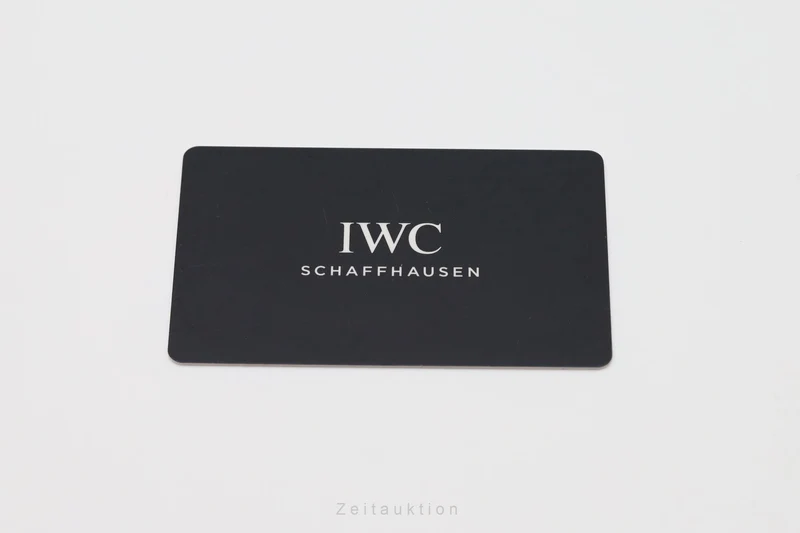 IWC Portugieser chronograph steel automatic men's watch IW371606 LP: 9100EUR [2604725]