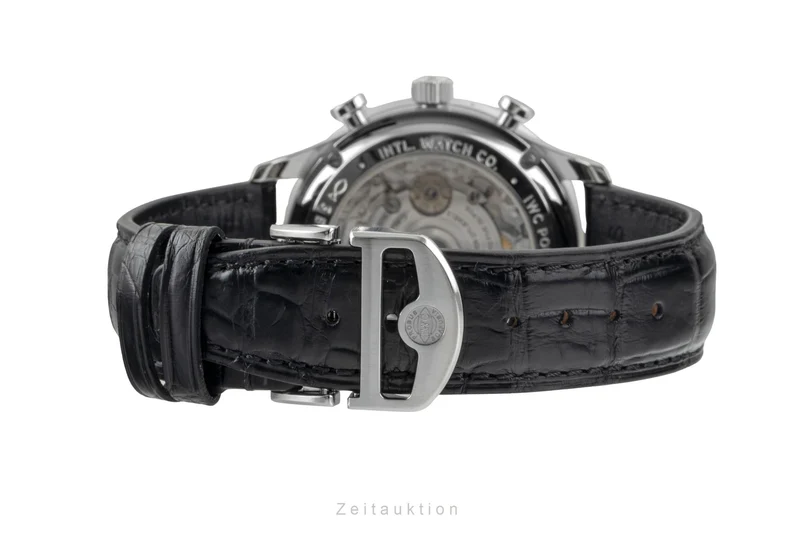 IWC Portugieser chronograph steel automatic men's watch IW371606 LP: 9100EUR [2604725]
