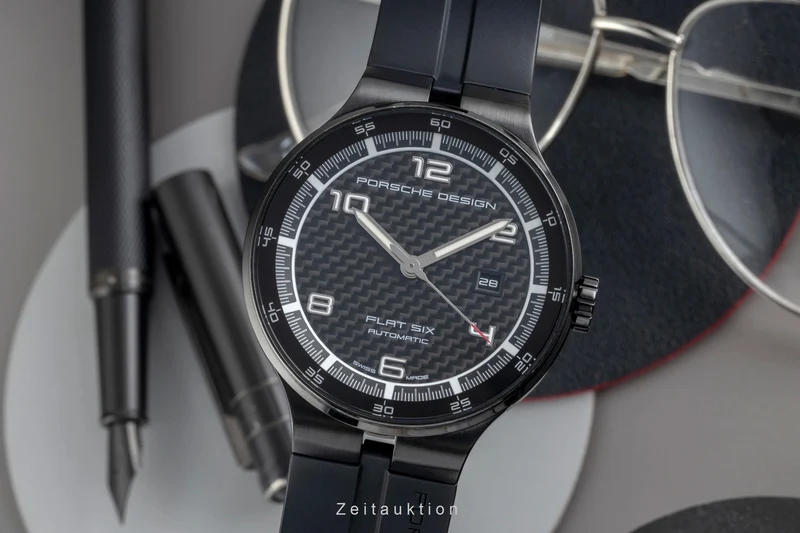Porsche Design Flat Six steel automatic men's watch 6350.43 [2604907]