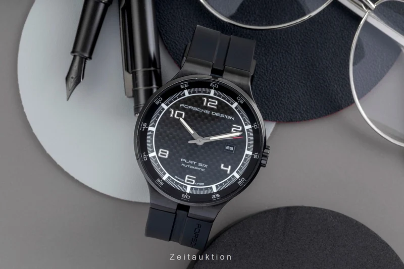 Porsche Design Flat Six steel automatic men's watch 6350.43 [2604907]
