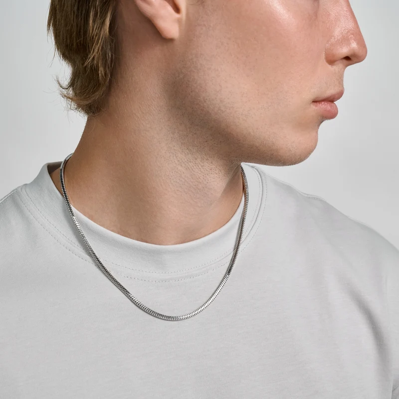 Quadratische Schlangenkette | 3MM