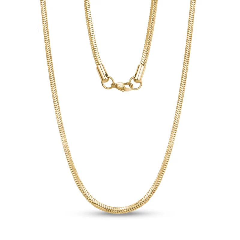 Quadratische Schlangenkette | 3MM