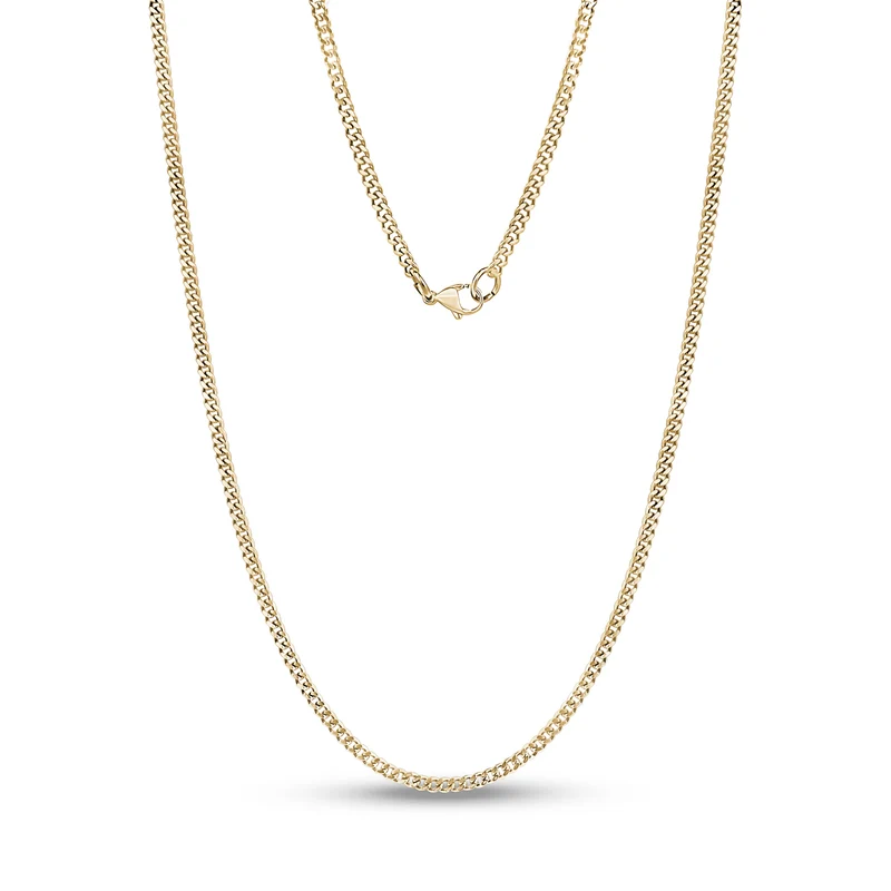 2mm dünne kubanische Gliederkette