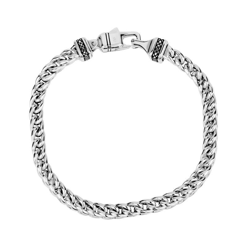 Rundes Franco-Gliederarmband | 5MM