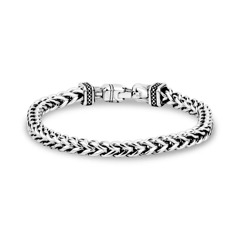 Rundes Franco-Gliederarmband | 5MM