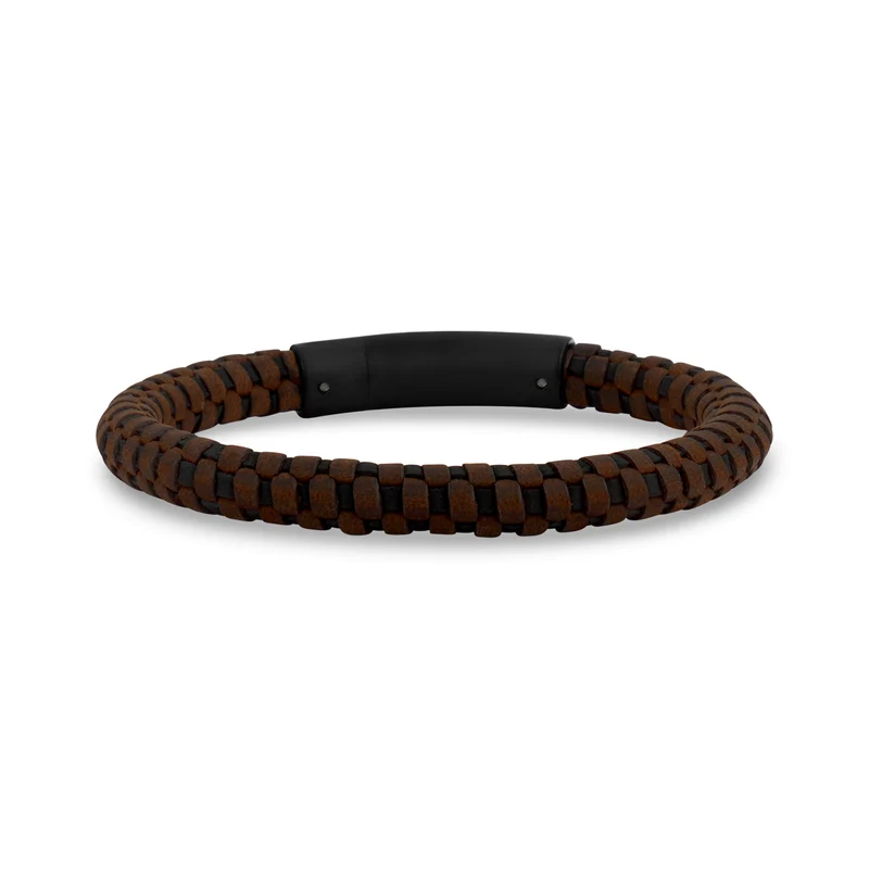 Pixeliertes Lederarmband | 6MM