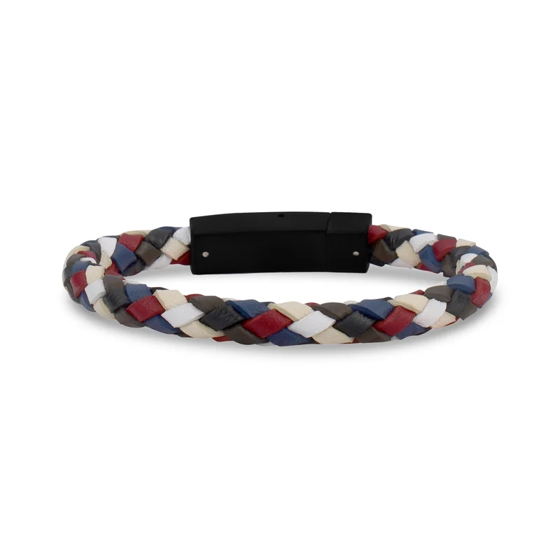 Kaleidoskopisches Lederarmband | 6MM