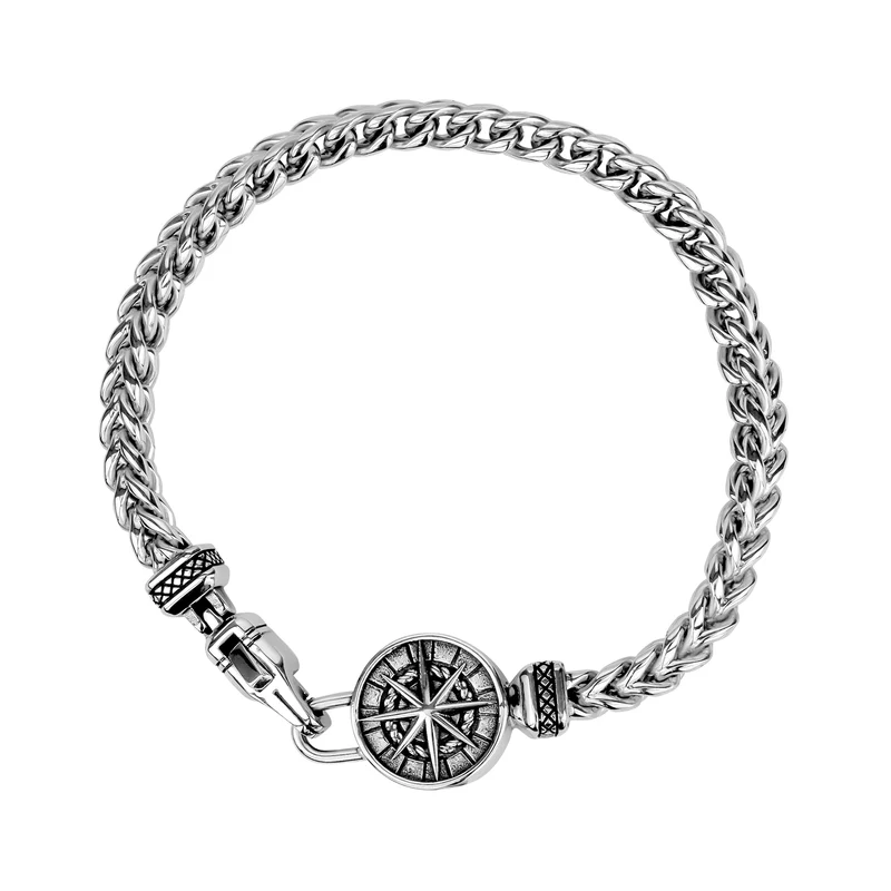 Kompass Urnenarmband