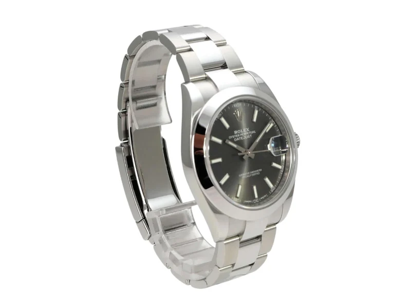 Rolex Datejust 41 Edelstahl 126300 Rhodium