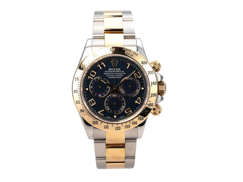 Rolex Daytona Cosmograph 116523 Blau Arabisch