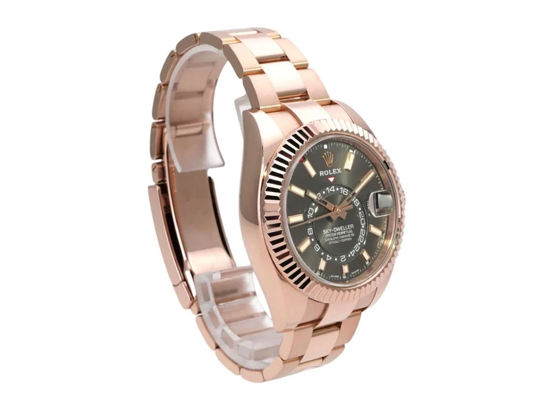 Rolex Sky-Dweller 326935 Everose-Gold Rhodium