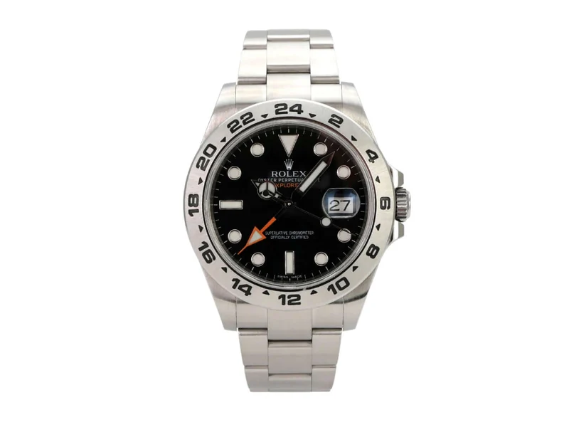 Rolex Explorer II 42 Edelstahl 216570 Schwarz