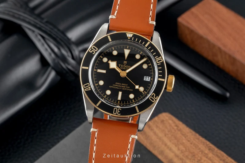 Tudor Black Bay steel / gold automatic men's watch 79733N [2604954]