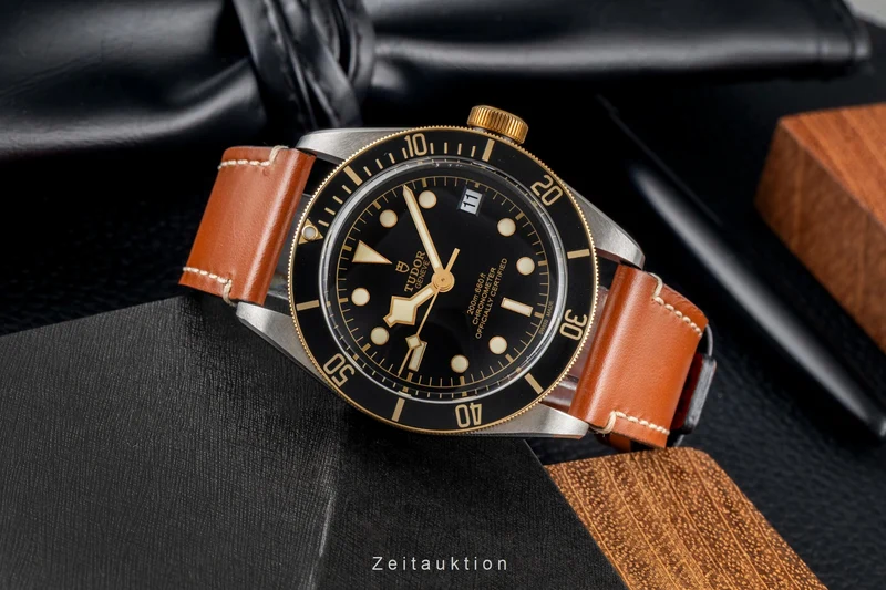 Tudor Black Bay steel / gold automatic men's watch 79733N [2604954]