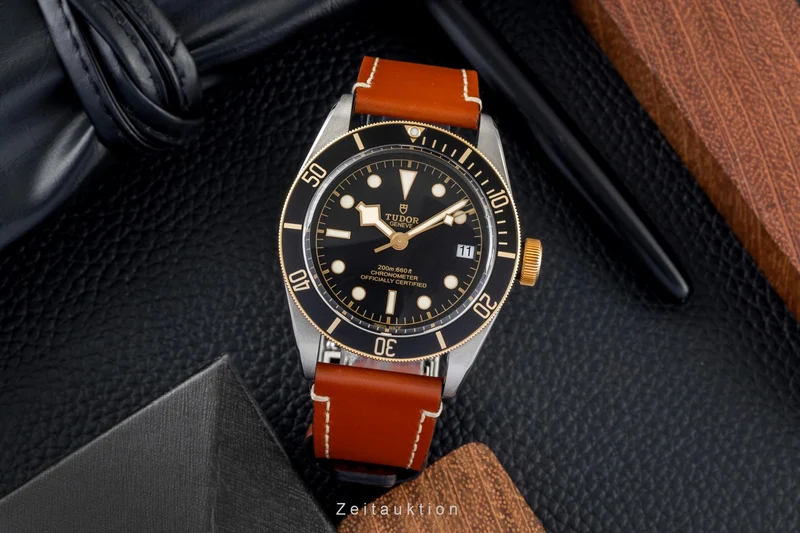 Tudor Black Bay steel / gold automatic men's watch 79733N [2604954]