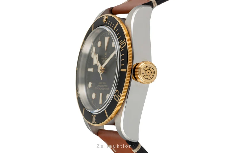 Tudor Black Bay steel / gold automatic men's watch 79733N [2604954]
