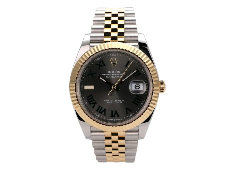 Rolex Datejust 41 Edelstahl Gelbgold 126333 Slate Jubile-Band