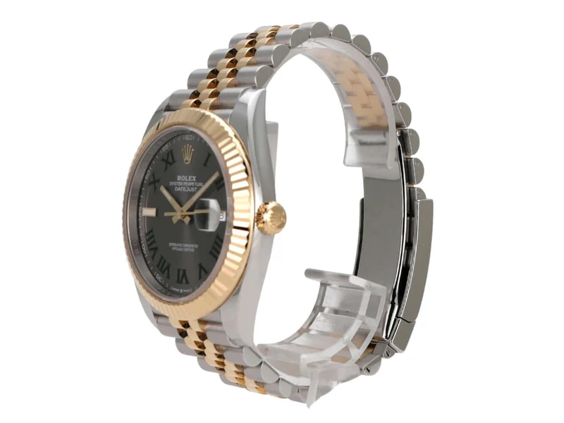 Rolex Datejust 41 Edelstahl Gelbgold 126333 Slate Jubile-Band
