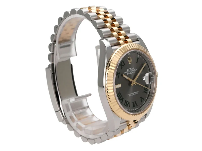 Rolex Datejust 41 Edelstahl Gelbgold 126333 Slate Jubile-Band