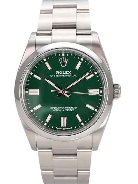 Rolex Oyster Perpetual 36 126000 Grün