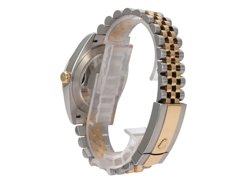 Rolex Datejust 41 Edelstahl Gelbgold 126333 Silber Jubile-Band