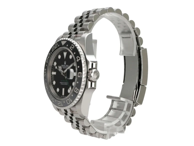 Rolex GMT-Master II Edelstahl 126710GRNR Jubile-Band