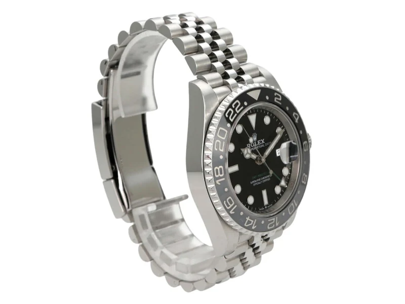 Rolex GMT-Master II Edelstahl 126710GRNR Jubile-Band