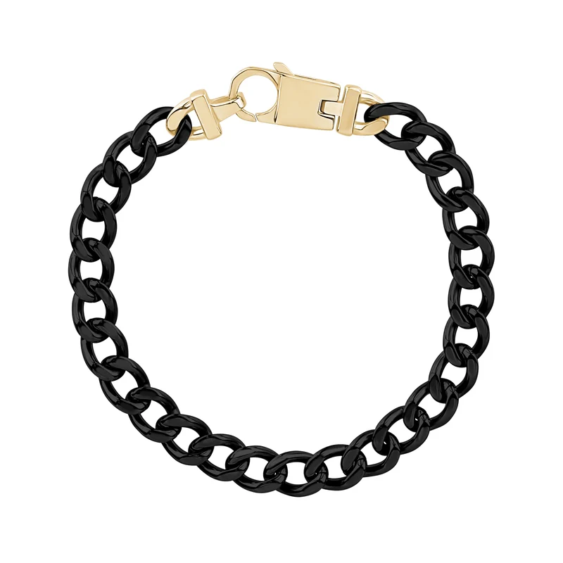 Goldschließe Kubanisches Gliederarmband