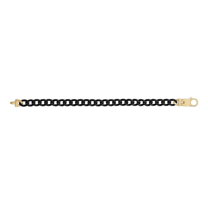 Goldschließe Kubanisches Gliederarmband