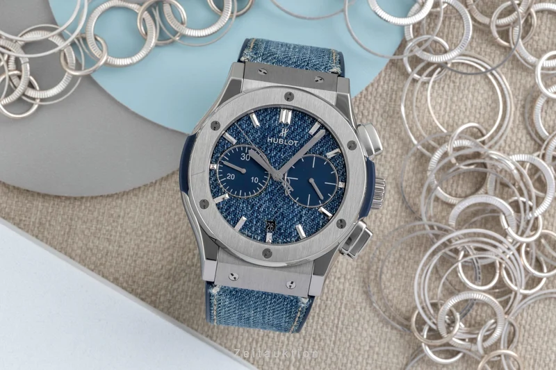 Hublot Classic Fusion chronograph titanium automatic men's watch 521.NX.2770.NR.JPN18 [2604848]