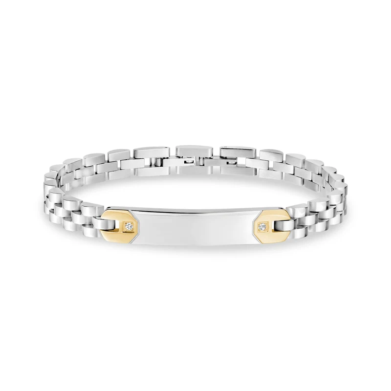 Schlankes ID-Armband mit Signatur