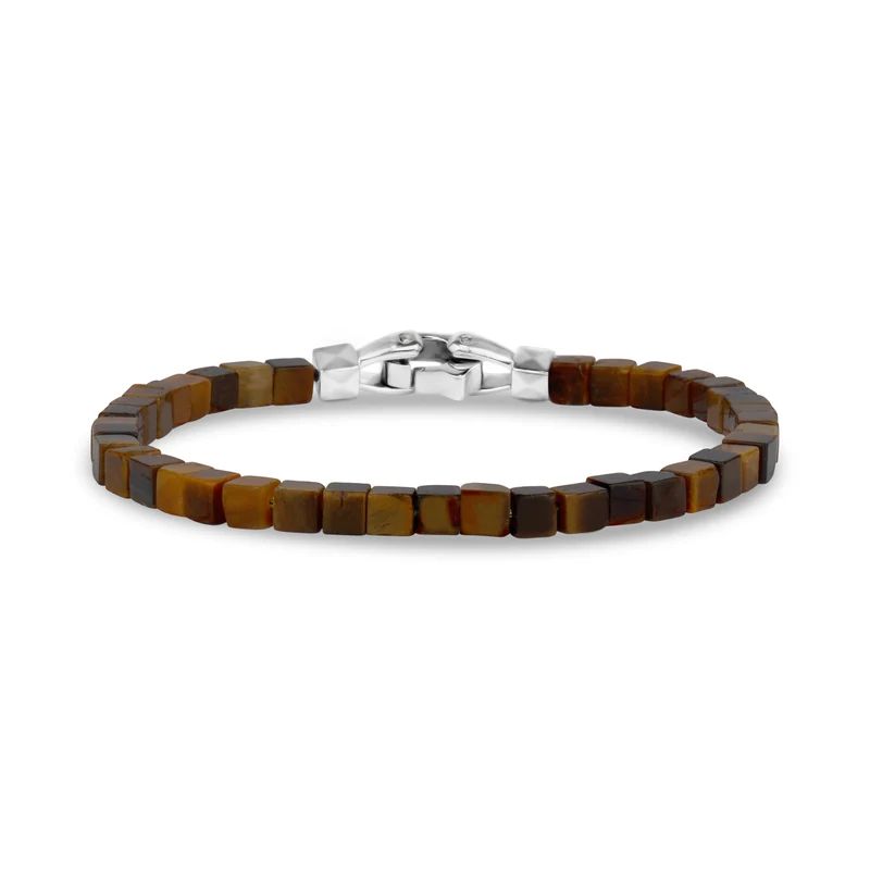 Quadratisches Perlenarmband | 4MM