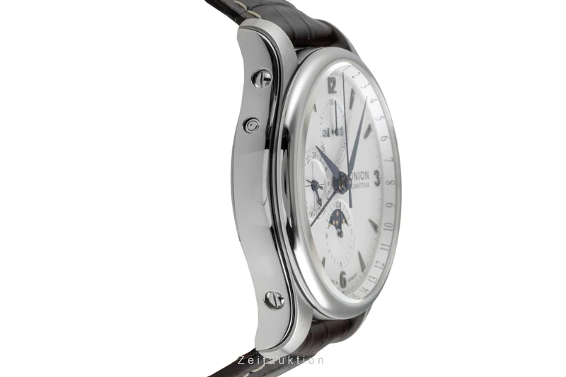 Union Glashütte Belisar chronograph steel automatic men's watch D009.425.A LP: 3600EUR [2604686]