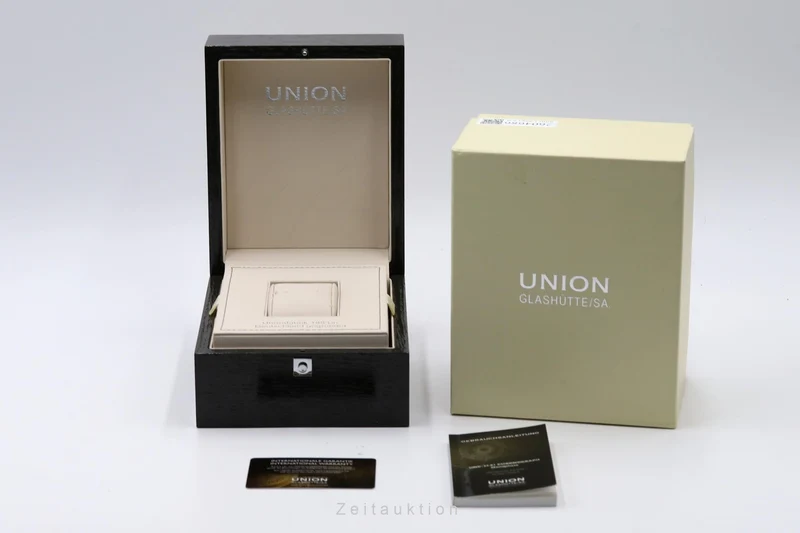Union Glashütte Belisar chronograph steel automatic men's watch D009.425.A LP: 3600EUR [2604686]