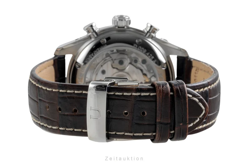 Union Glashütte Belisar chronograph steel automatic men's watch D009.425.A LP: 3600EUR [2604686]