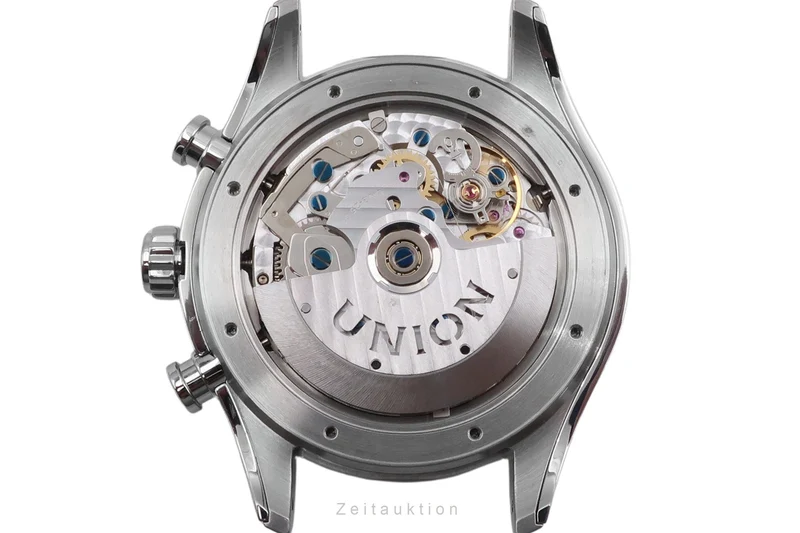 Union Glashütte Belisar chronograph steel automatic men's watch D009.425.A LP: 3600EUR [2604686]