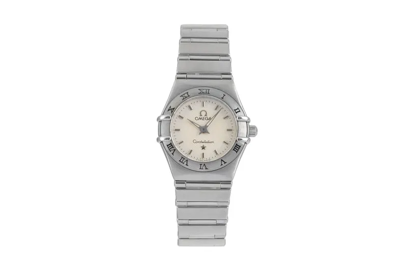 Omega Constellation steel quartz women's watch 1562.30.00 LP: 3200EUR [2604476]