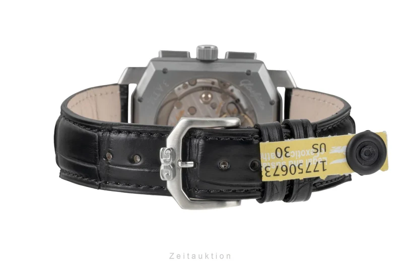Glashütte Senator chronograph steel automatic men's watch 1-39-31-06-04-04 [2602330]