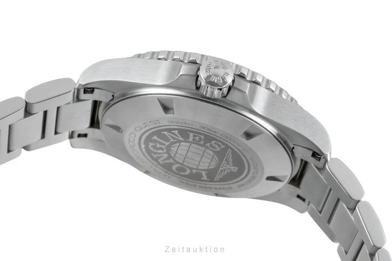 Longines Hydro Conquest steel automatic men's watch L3.779.4.96.6 LP: 2150EUR [2604626]