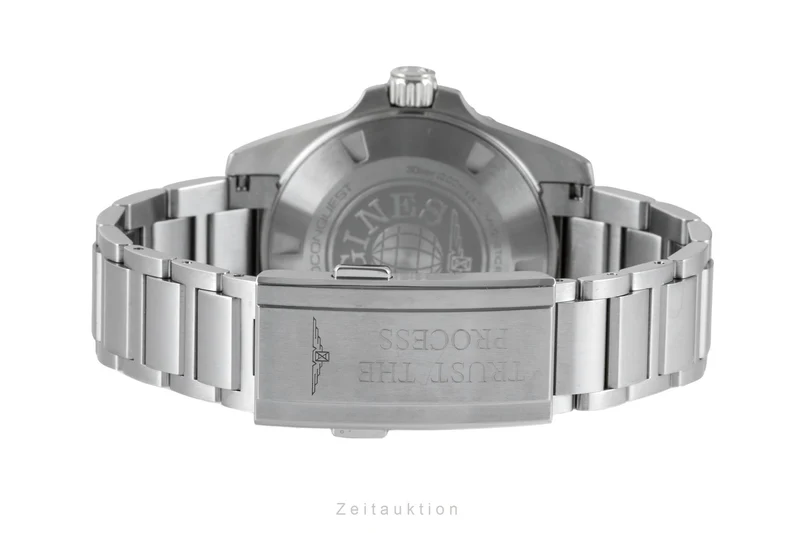 Longines Hydro Conquest steel automatic men's watch L3.779.4.96.6 LP: 2150EUR [2604626]