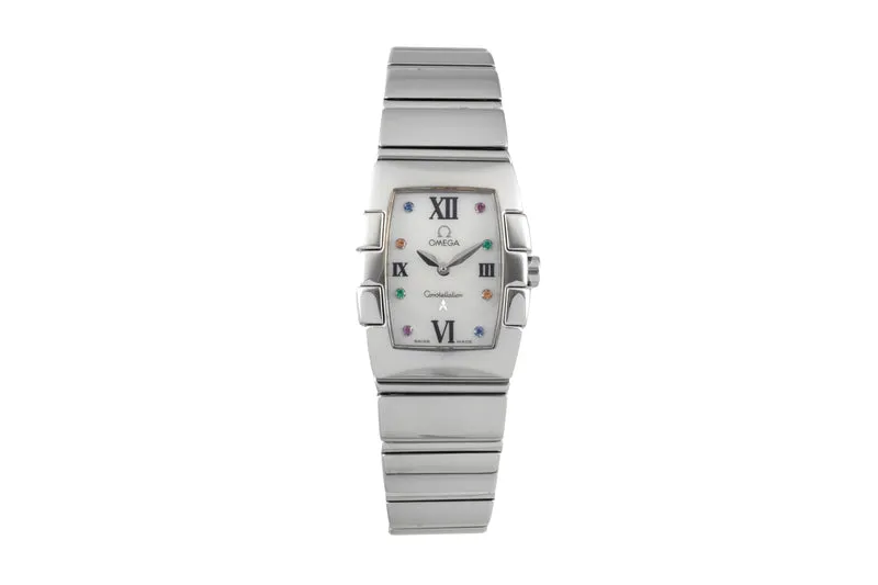 Omega Constellation steel quartz women's watch 1584.79.00 [2604481]