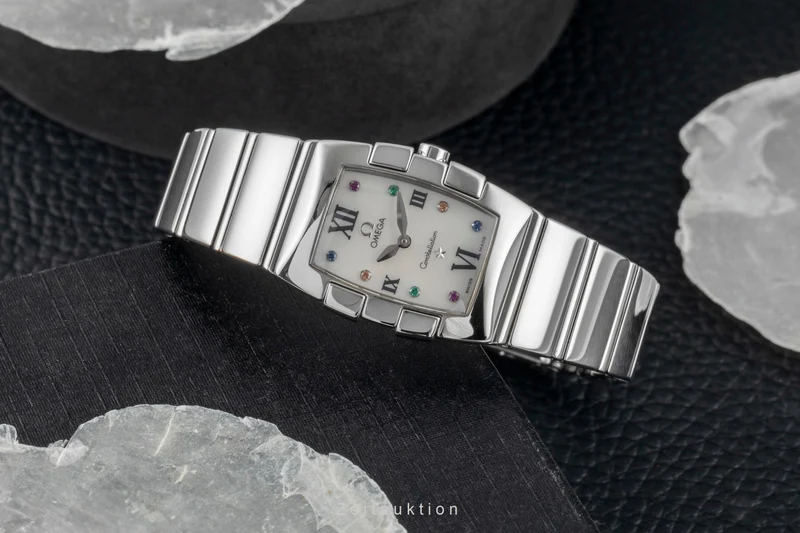 Omega Constellation steel quartz women's watch 1584.79.00 [2604481]