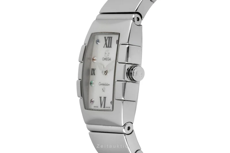 Omega Constellation steel quartz women's watch 1584.79.00 [2604481]